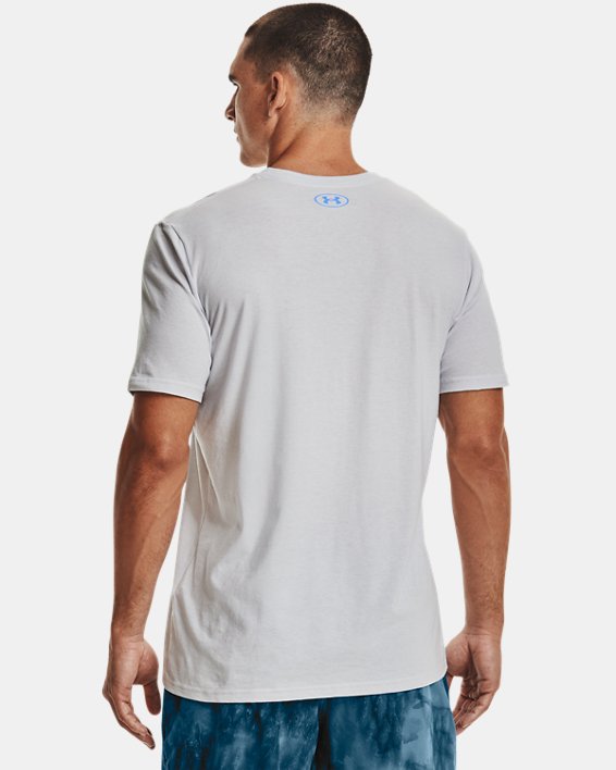 Men's UA Fish Strike T-Shirt, Gray, pdpMainDesktop image number 1